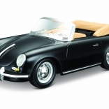 Bburago Porsche 356 B Cabriolet čierny 1:24