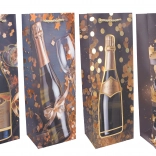 Darčeková taška na fľašu M 35 × 12 × 9 cm – celoročná