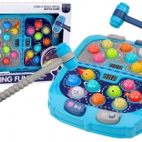 Wack A Mole Space arkádová hra 9 úrovní rýchlosti Svetlá Zvuky