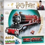 3D puzzle WREBBIT Harry Potter Rokfortský expres 460 dielikov
