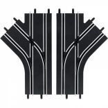 Výhybka ľavá a pravá pre autodráhy Carrera GO!!!, GO!!! Plus a Digital 143