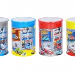 Autoservis s kovovým autom