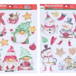 Okenná dekorácia Mix Vianoce 41 × 29 cm