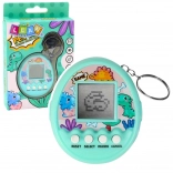 Tamagotchi prívesok Pet Egg – elektronická hra pre deti, tyrkysová