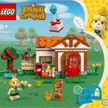 Lego Animal Crossing návšteva Isabelle stavebnica pre deti