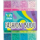 Koráliky Clay Beads mix modrých farieb