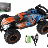 Auto RC Buggy rýchlostné oranžovo-modré
