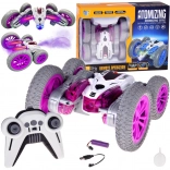 RC kaskadérske auto s parou a LED efektmi