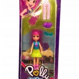 Bábika Polly Pocket – malý módny set s oblečkami a doplnkami