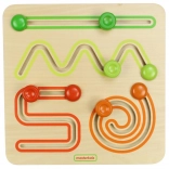Drevená posuvná labyrintová tabuľa MASTERKIDZ Montessori