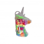 Sada farebných gumičiek Loom 380 kusov