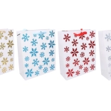 darčeková taška vianočná L 31 × 42 × 12 cm