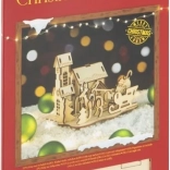Drevené 3D puzzle Santa – CRAFT ID