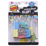 Kancelárske sponky 25 mm, 6 ks