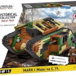 Stavebnica COBI tank Mark I (Male) – 878 dielikov