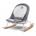 Detské hojdacie kresielko Rosa sivobiele