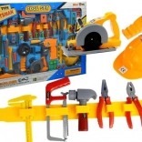 Veľká sada náradia pre malého kutila 55 dielov s pásom