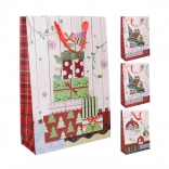 Darčeková papierová taška L 31 × 44 × 12 cm Vianoce