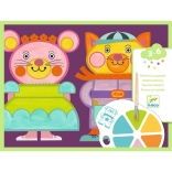 Maľovanie s paletou – roztomilé zvieratká DJECO