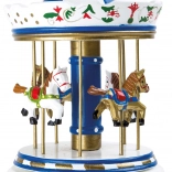 Drevená hracia skrinka kolotoč s koníkmi small foot