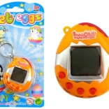 tamagotchi v vajíčku – elektronické zvieratko, oranžové