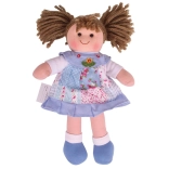 Látková bábika Sarah od Bigjigs Toys 28 cm
