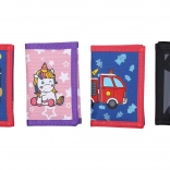 Peňaženka so suchým zipsom 12,5 × 25 cm – mix motívov