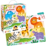 CzuCzu divoké puzzle Sawanna