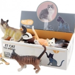 Gumová mačka – sada 12 ks