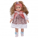 Bábika s mašľou 39 cm