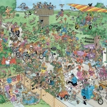 Puzzle JUMBO Jan van Haasteren Pozorovanie vtáctva 1000 dielikov