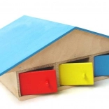 Drevená garáž pre autá