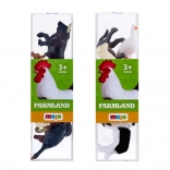 mojo mini svet – zvieratká z farmy, sada 6 figúrok