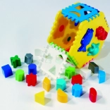 Vkladací šesťuholník Galaxis – vzdelávacia hračka na rozvoj jemnej motoriky