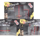 Sada ramp Skatepark s miniatúrnym skatom a bicyklom