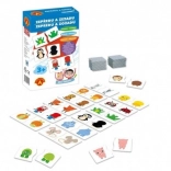 Hra školou spredu a zozadu kreatívna hra