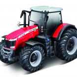 Kovový traktor Massey Ferguson