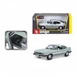 Kovový model auta Ford Capri 1982 svetlo zelený