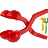 Detská forma na snehové gule duo