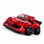 Sluban Auto Stavebnica Červený Závodník