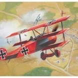 Plastový model lietadla Fokker Dr.I triplane