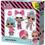 Ses zažehľovacie koráliky L.O.L. Surprise – kreatívna sada