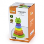 Drevená skladacia pyramída Žabky