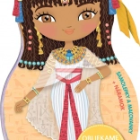 Omaľovánky Obliekame Egyptské Bábiky Farah