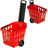 Červený detský nákupný vozík THEO KLEIN