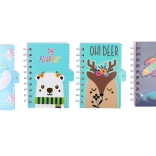 Špirálový blok linajkový 9x14 cm