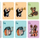 Karty Čierny Peter Krtko Hudobníci