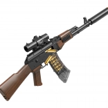 Puška AK-47 s patróny a penovými nábojmi 91 cm