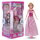 Modelka bábika so šatníkom 29 cm