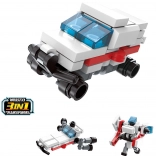 Qman Trans Collector 3v1 záchranné SUV stavebnica